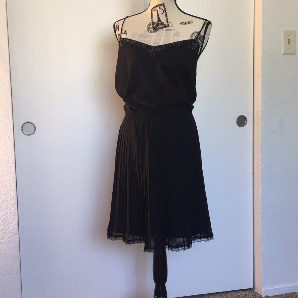 Sexy Jeweled Black Victoria Secret Dress Size XL